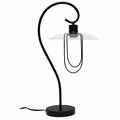 Lighting Business Modern Metal Table Lamp, Black LI1680546